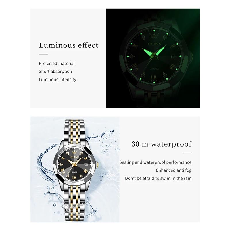 Luxury Brand Couples Wrist Watch Sets His Hers Gifts Reloj Hombre Pareja Relogios Masculino Feminino Mujer Clock For Men Women