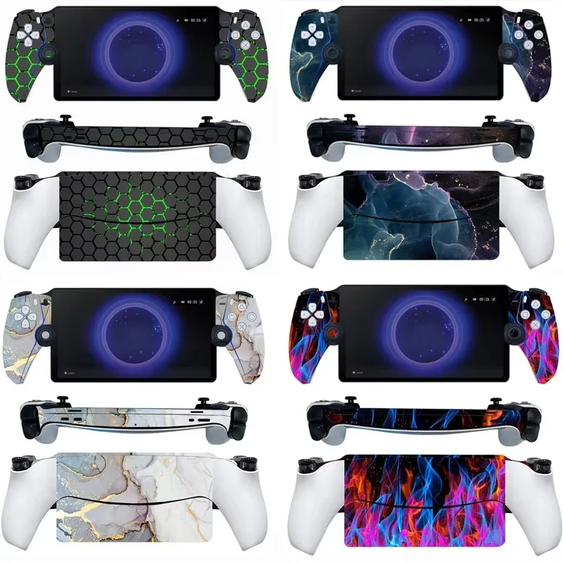 2024 NEW For PS Portal Skin Sticker Colorful for Ps5 Portal Vinyl Skin  for PS Portal Protect Film Skins for Ps Pvc Skin Sticer