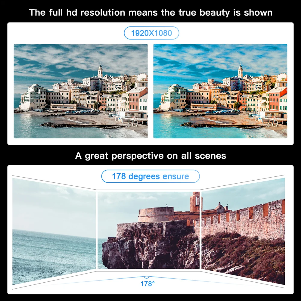 VILTROX DC-550 Pro 5.5인치 1200니트 4K 10비트 필드 모니터 터치스크린 3D LUT 노출 초점 보조 VILTROX 카메라 모니터