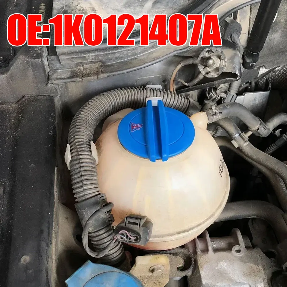 

1set Auto Accessories Car Engine Expansion Tank with Cap For VW Jetta MK5 Golf GTI MK6 Tiguan Passat CC Beetle Eos Audi A3 Q3 TT