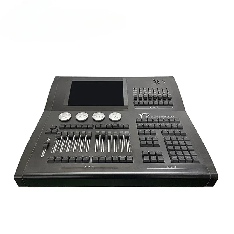 

Excellent Top Quality Hot SalesProfessional Stage 2048 Dmx Channel Touch Screen DMX512 Controller F2 Lighting Console
