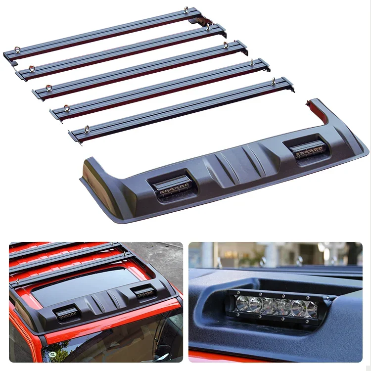 Aluminium Roof Basket for tank300 Luggage Rack for 4x4 Pioneer Platforms Roof Rack Tuning Interior Exterior Parts