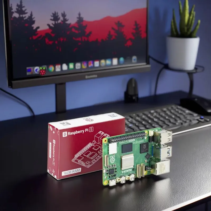 Seeedstudio Nuovo Prodotto Kit Scheda di Sviluppo Raspberry Pi5 Originale All'ingrosso Raspberry Pi 5 Modello B 5B 2GB 4GB 8GB 16GB RAM