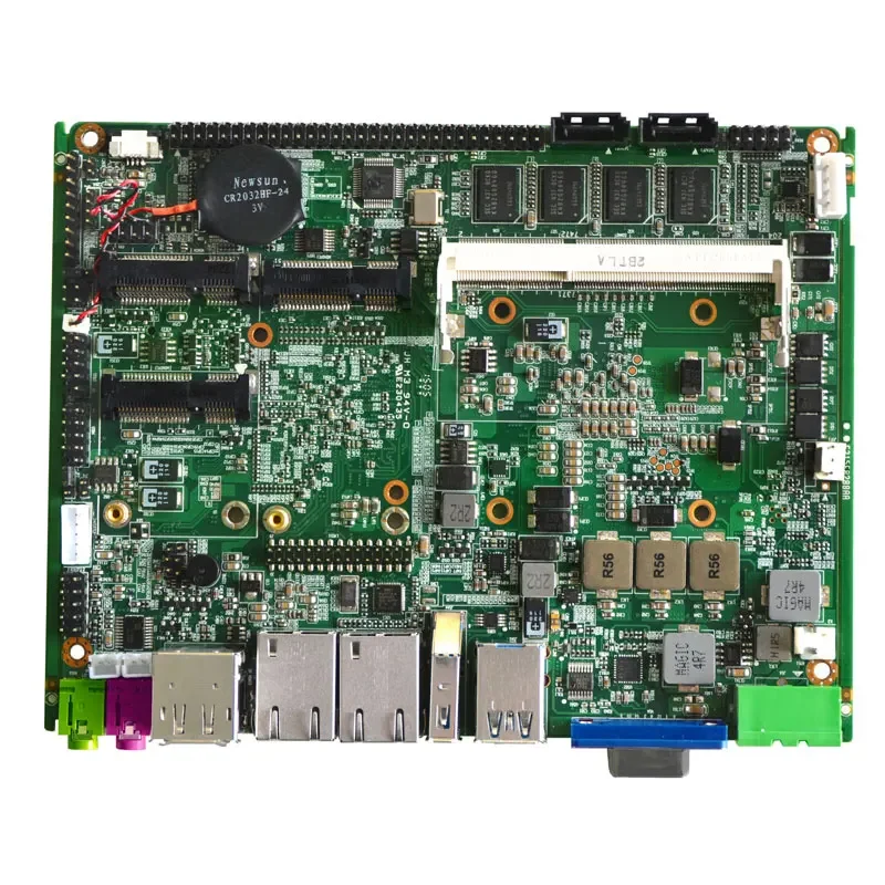 2024 Embedded Fanless Industrial Components Main Board Motherboard  For Industrial PC