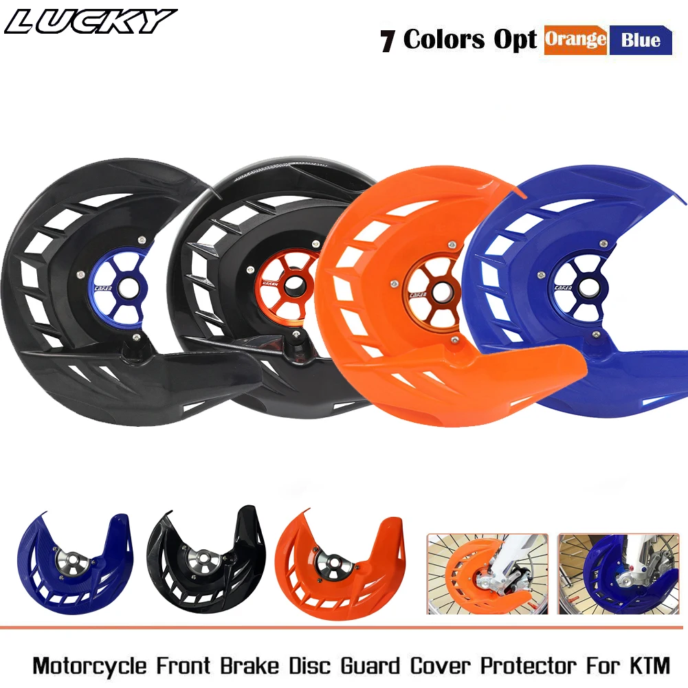 22mm 26mm Front Brake Disc Guard For KTM Husqvarna 125-400 450 530 SX SXF XC XCF EXC EXCF TC FC Motorcycle Brake Cover 2015-2022