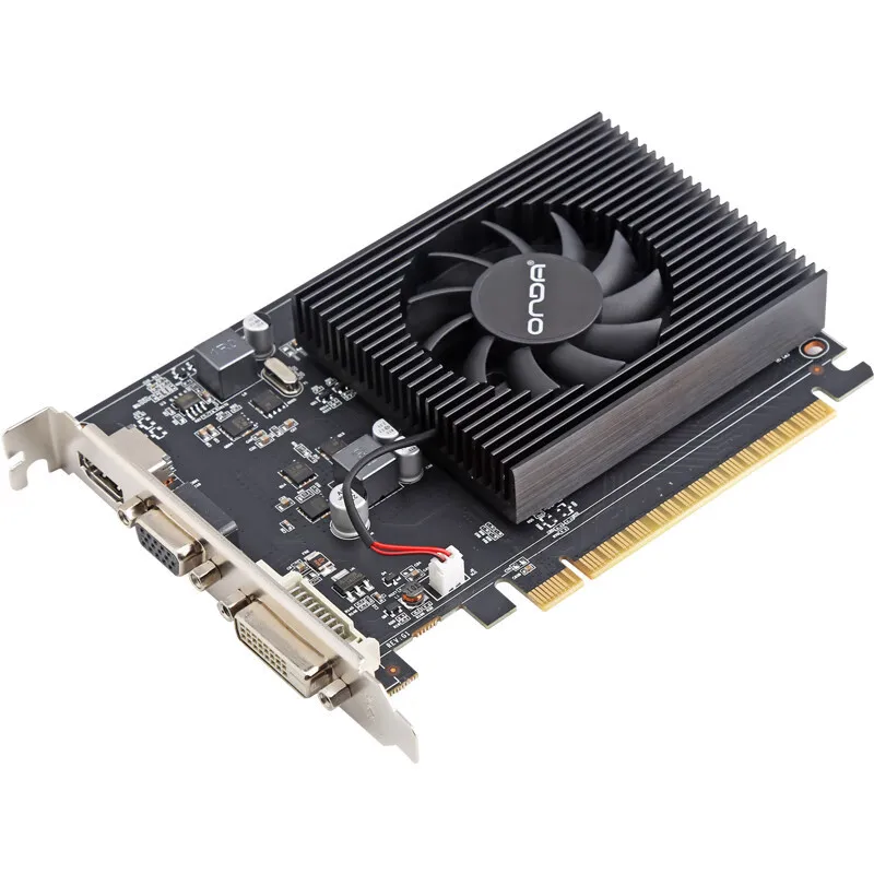 

For PC, ONDA GT730K model 2GD3 V5 desktop, office, discrete graphics card