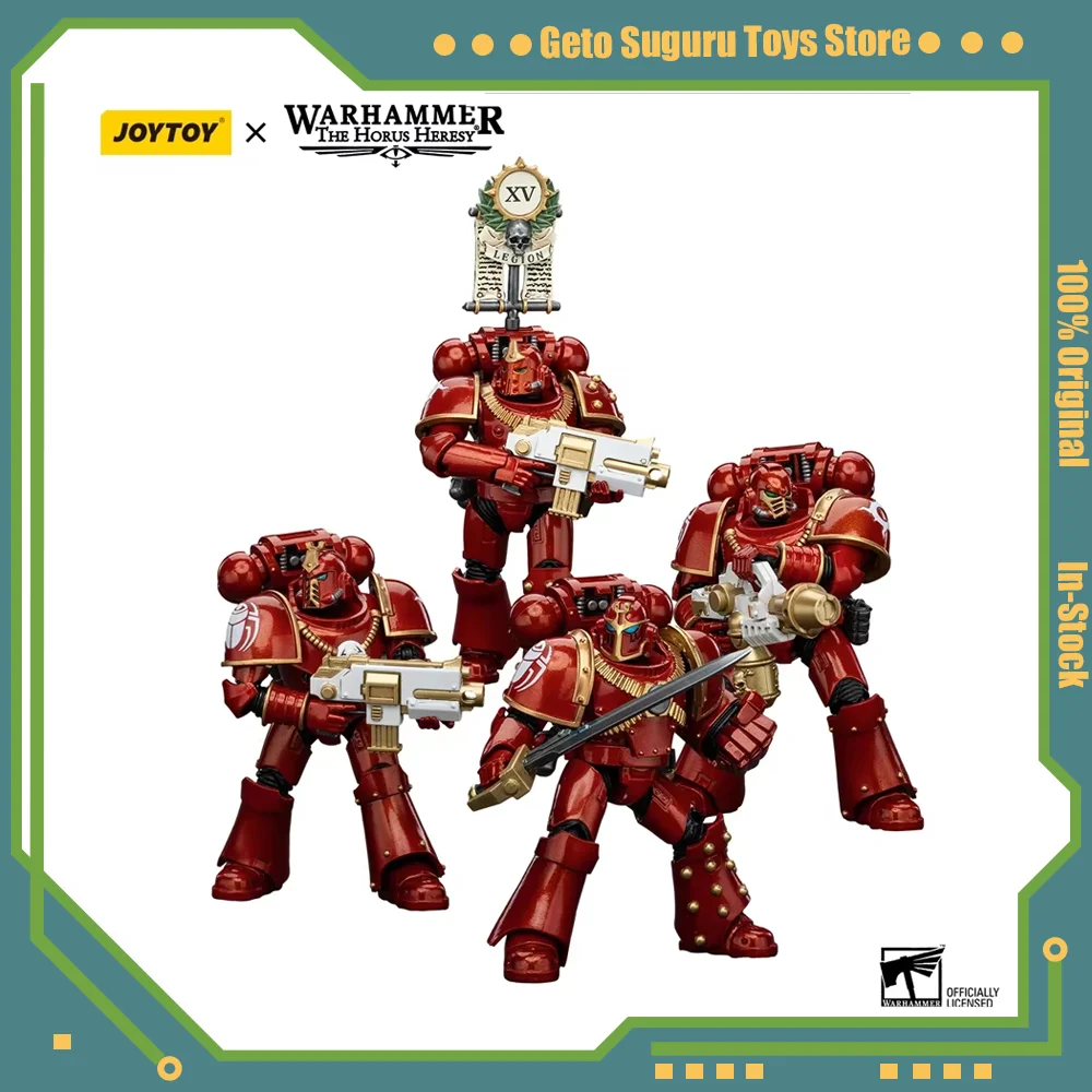 [متوفر] JOYTOY Warhammer 30K 1/18 عمل الشكل ألف أبناء الفيلق MK IV التكتيكية فرقة أنيمي الشكل جمع نموذج اللعب