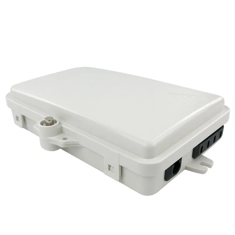 For 4-core fiber optic cable splitting box, waterproof fiber optic box, wall-mounted fiber-to-home splitting