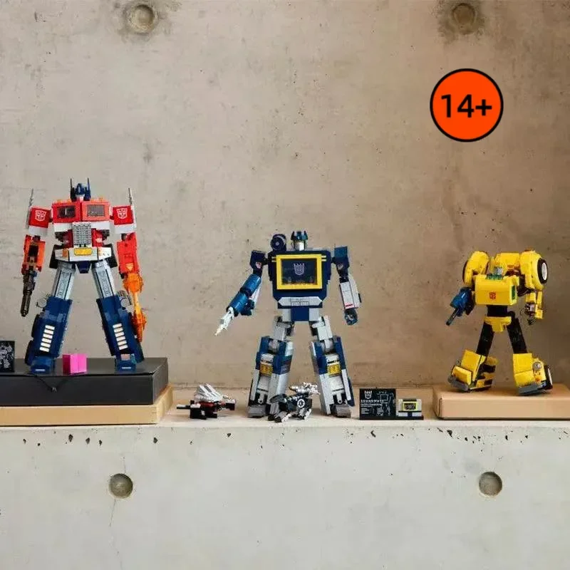 جديد الحرب روبوت سيارة أوبتيموس برايم شاحنة أوتوبوت اللبنات تجميع سلاح بندقية الطوب لعبة عيد الميلاد هدية عيد ميلاد للطفل الصبي #2