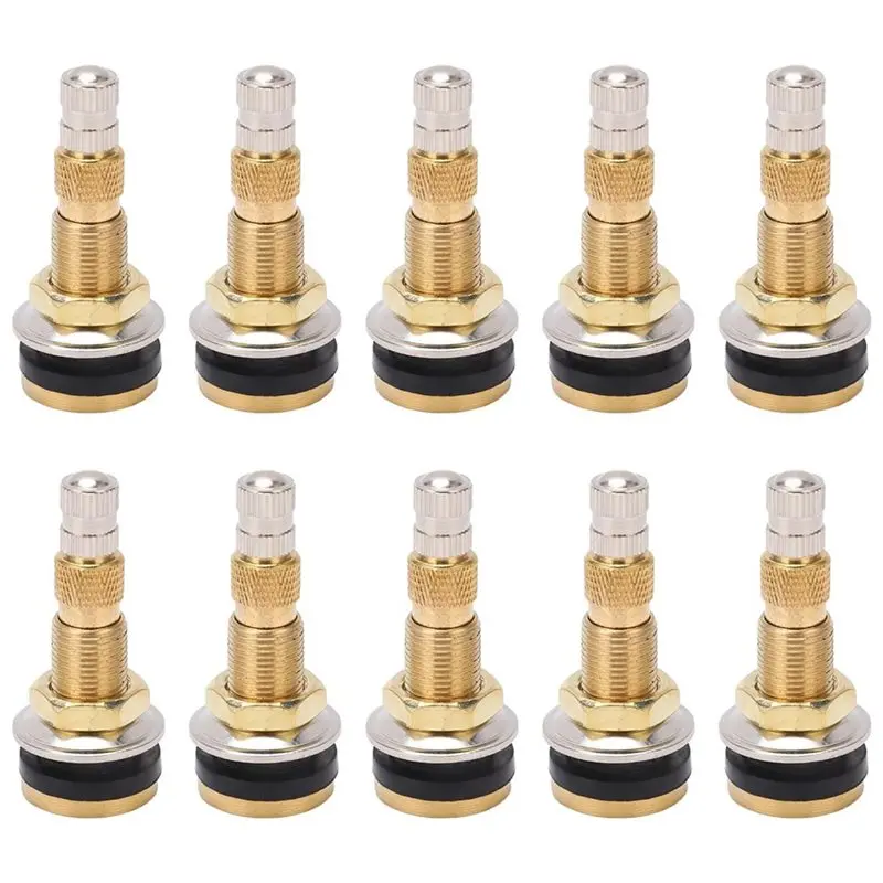 AC88-30Pcs TR618A Tractor Air Liquid Valve Stems,Tubeless Clamp In Tire Valve Stem For Industrial Agricultural Wheels,Tractor