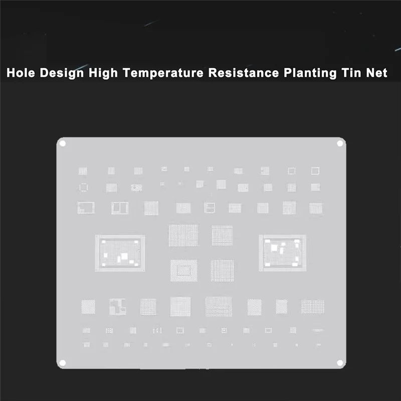 LICE-BGA Rebيعادل الاستنسل آيفون 15 سلسلة وحدة المعالجة المركزية IC زراعة القصدير قالب شبكة معدنية اللوحة الأم