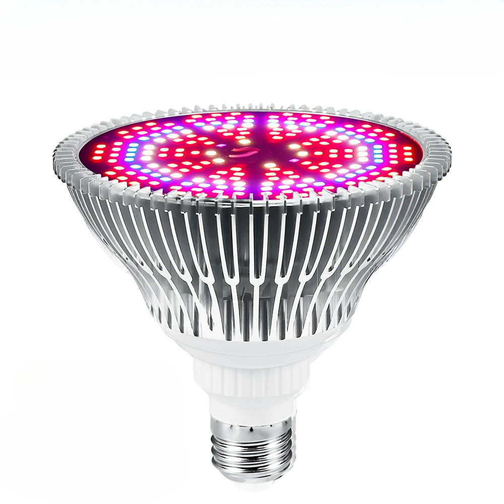 LEDHydroponic Growth Light E27 Grow Bulb Full Spectrum UV Lamp Plant Flower Seedling High Quality Supplementary Light Grow Light