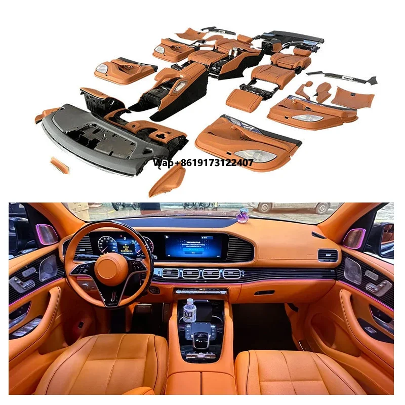 2025 preço de fábrica kit interior para GLS X166 X167 atualização para acessórios interiores do carro estilo X167