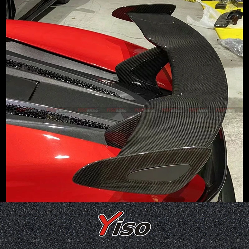 

Suitable for 570S 540C 570 GT car to modify the MSO version of the large tail carbon fiber 570S 540C 570GT wing