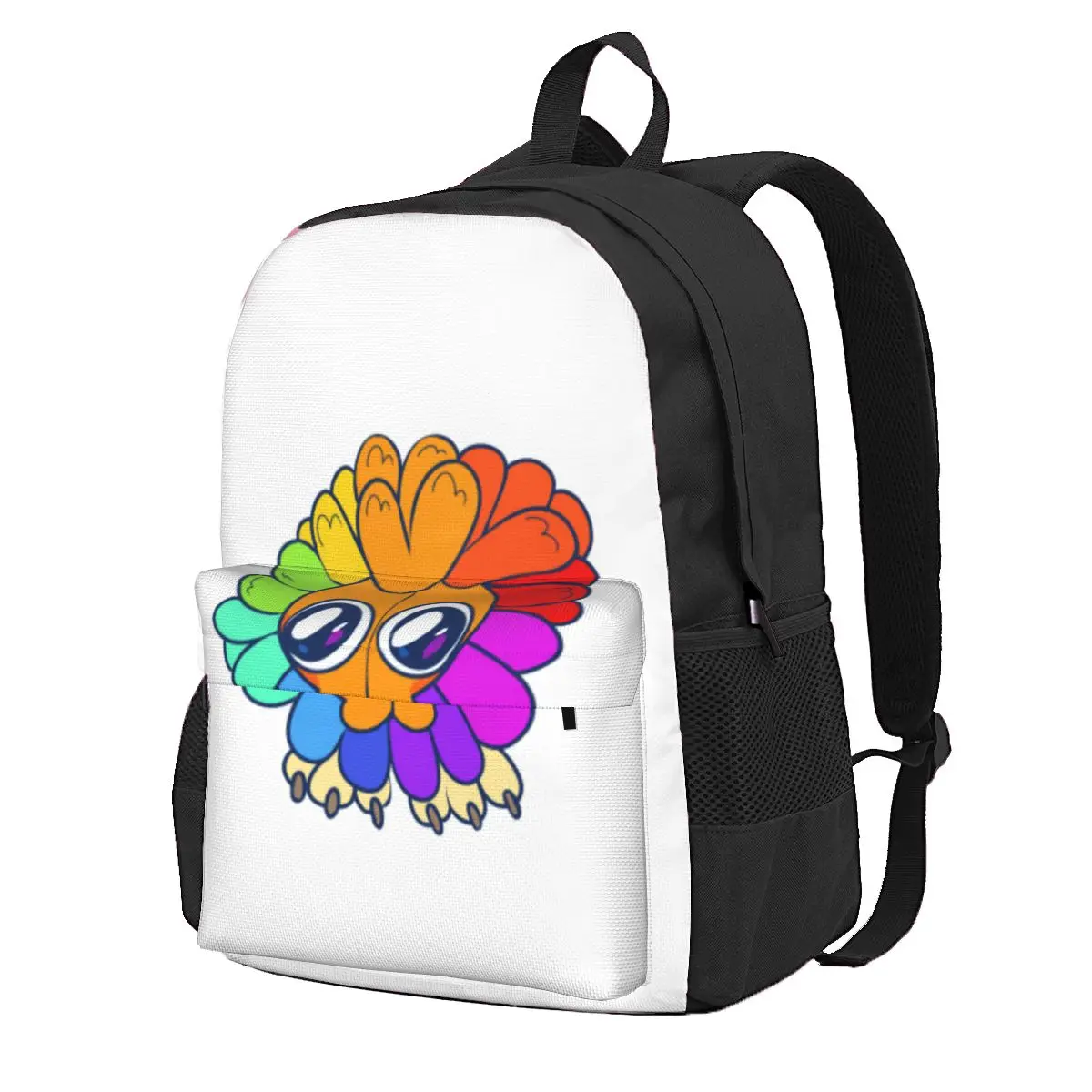 

Funny Yarnaby Plush Critters Student Backpack School Bag Hiking Travel Daypack for Boys Girls Fashion Bookbag Shoulder Bags
