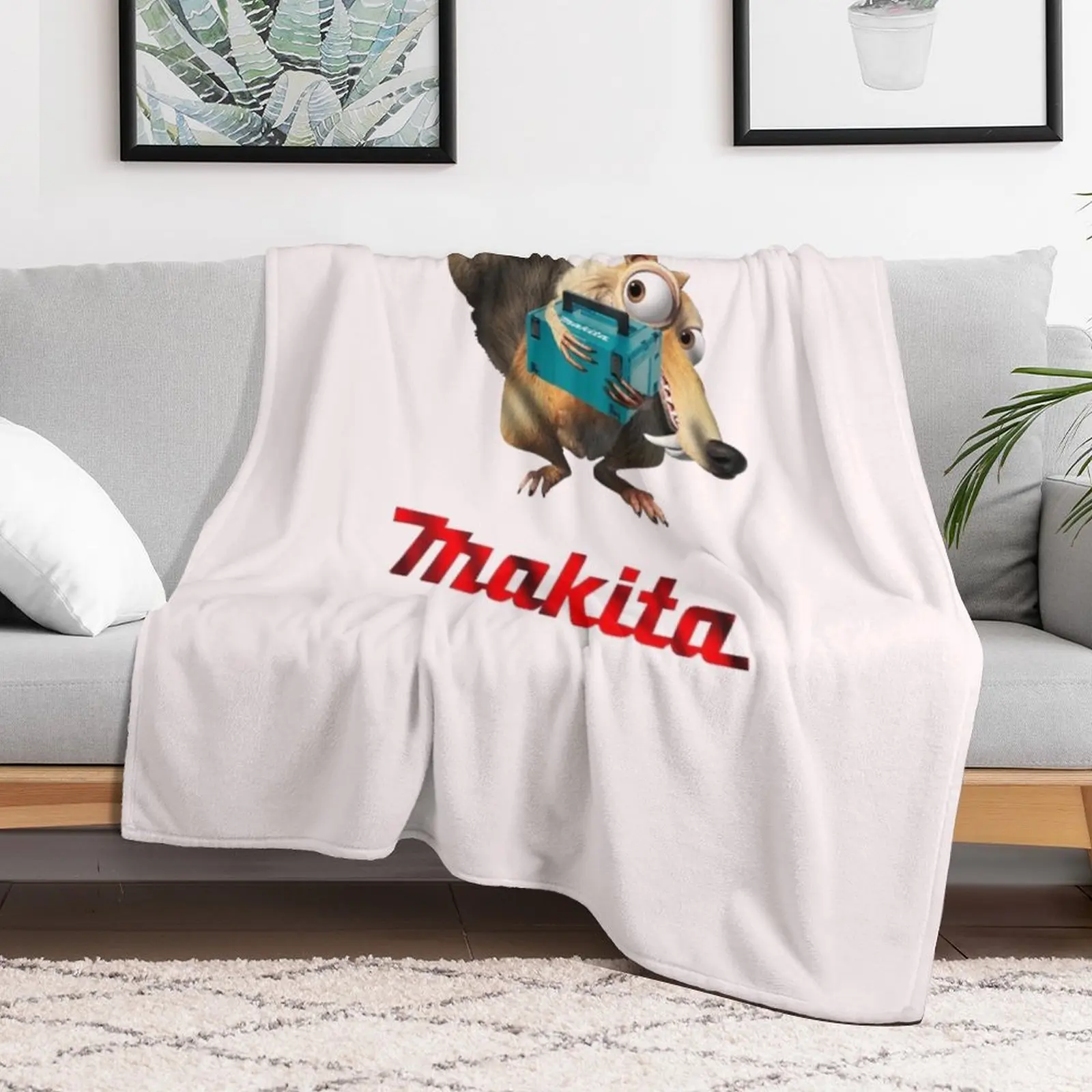 Makita,Festool Throw Blanket Baby Cute Sofa Quilt Blankets