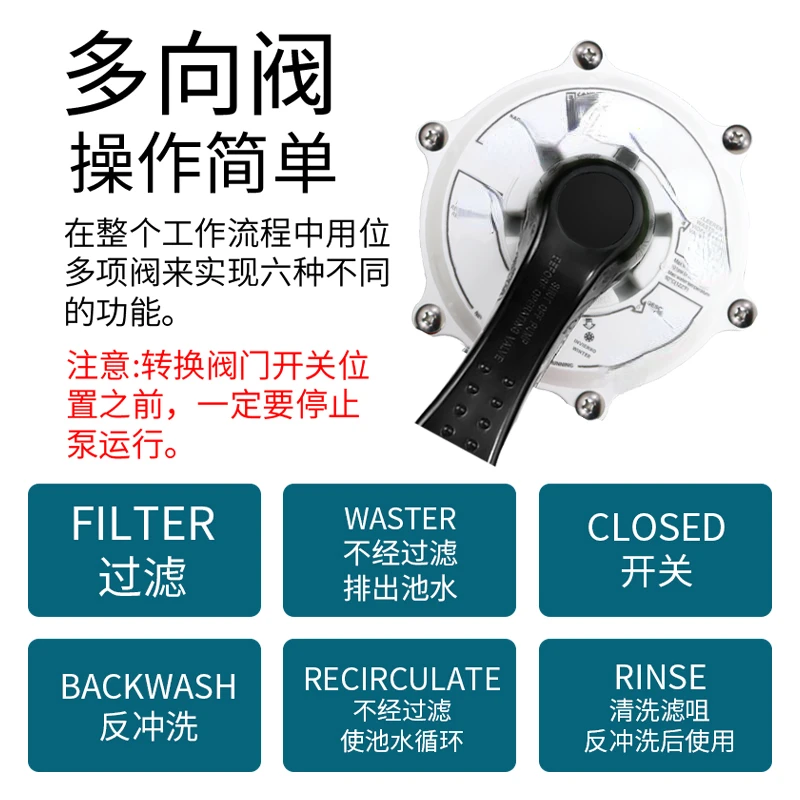 For Swimming Pool Sand Bath Filter Circulating Water Treatment Equipment Bath Quartz Sand Fish Pond Sand Tank Steel