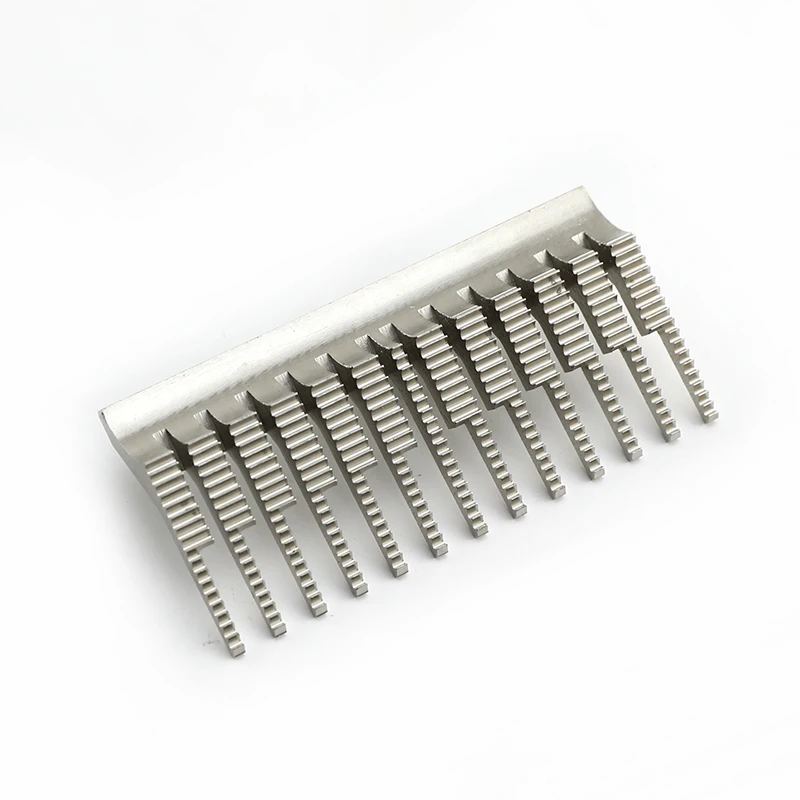 15-496 Feed Dog 12 agujas para KANSAI 1412P 4412P FX-8 máquina de coser multiaguja compatible con SIRUBA VC008 12064P D9112