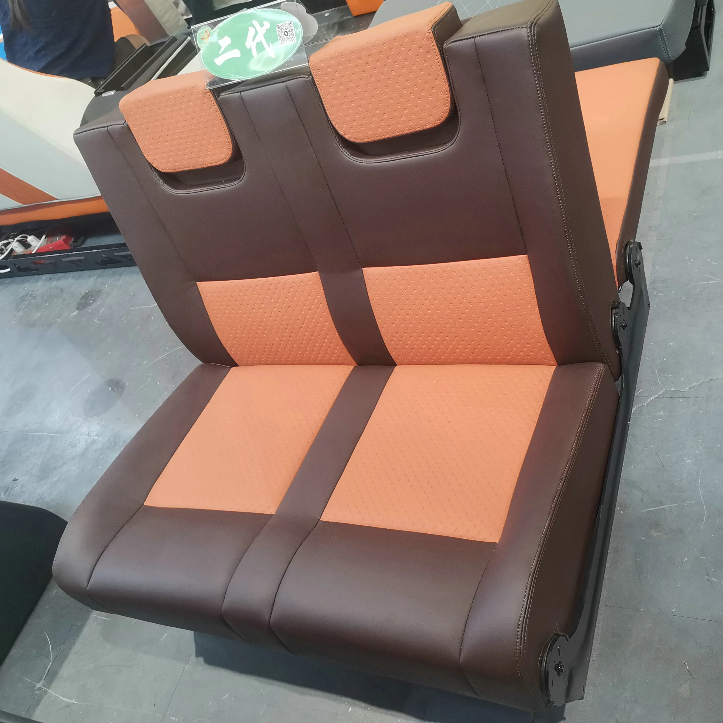 Sprinter Van RV Aero Durable PU Leather Foldable Seats with Comfortable Design