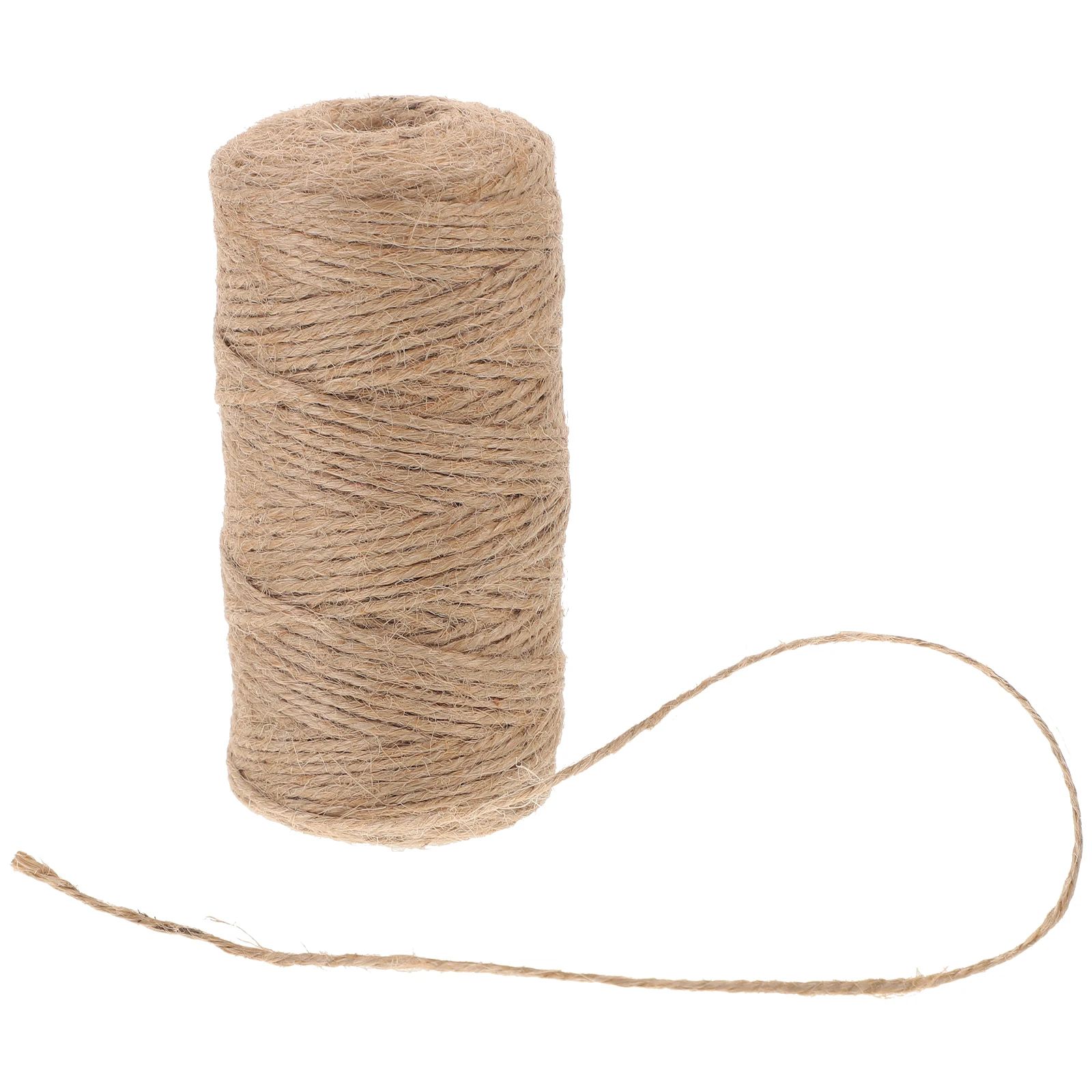 100M Jute Rope 3 Twine Gift Wrapping Decorative Craft Hemp String Garden Plant Tying Reusable Durability Packaging