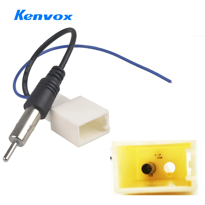 Car Radio Antenna Adapter Female Connector Wire Cable Installation for TOYOTA Corolla RAV4 Yaris for LEXUS RX