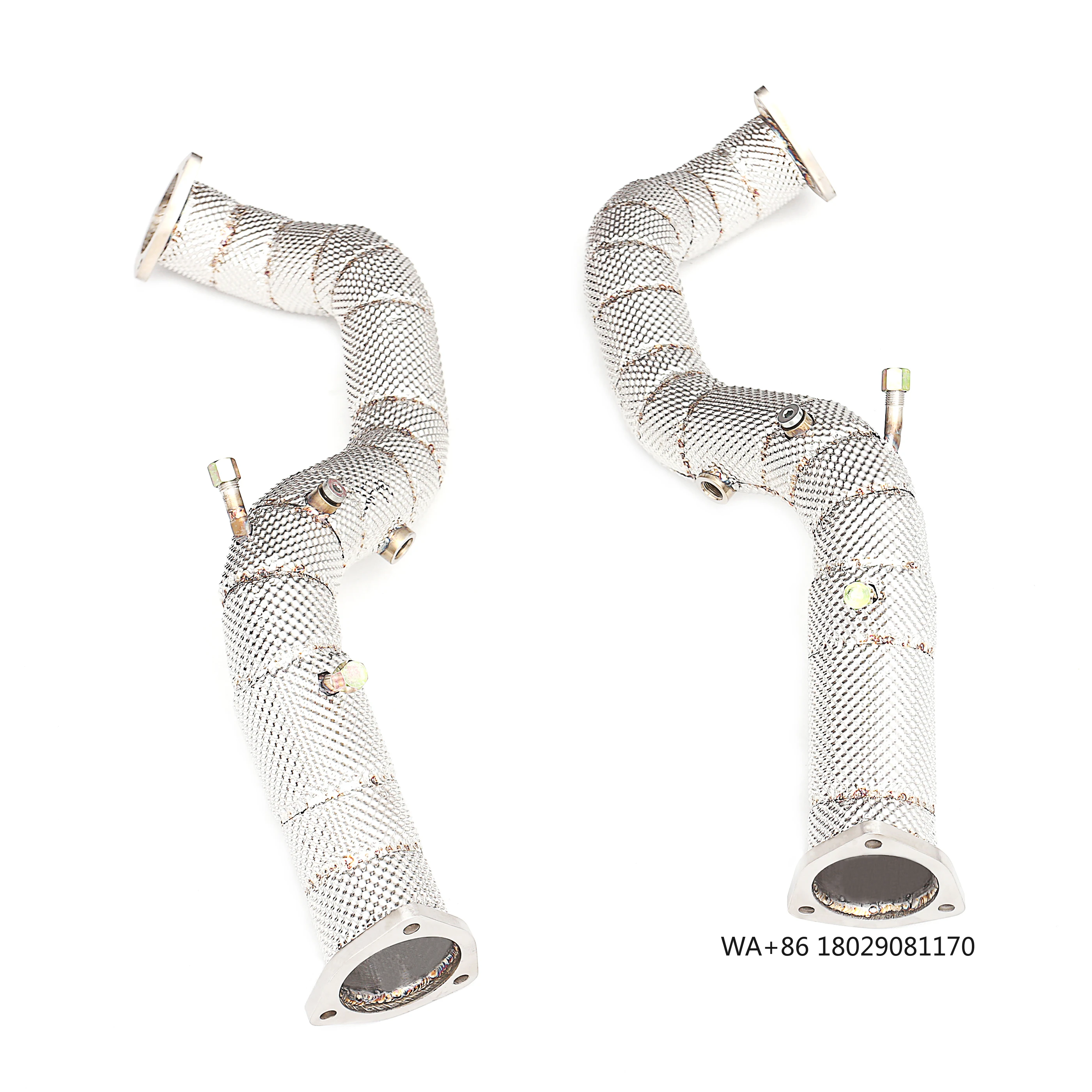 

Высокопроизводительная выхлопная система OEM Down Pipe без катализатора для 718 GT4 RS 4.0L 2022-2025 из нержавеющей стали с OPF