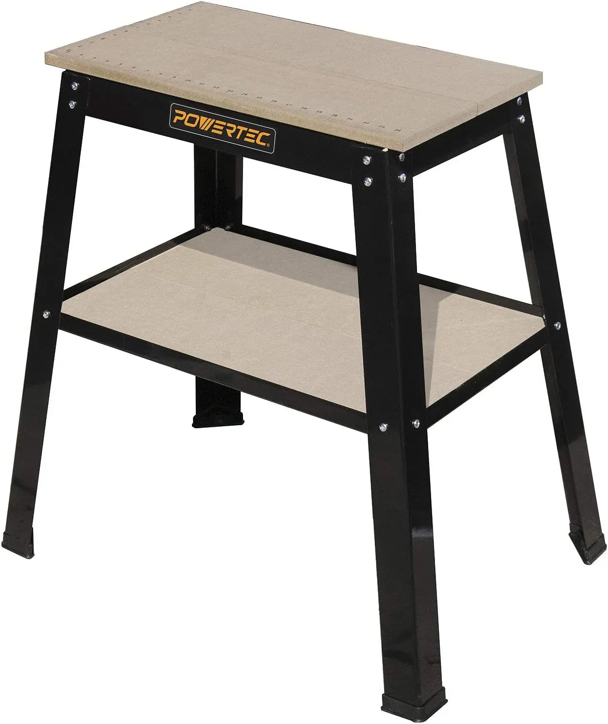 

Tool Stand, MDF Split Top Expands to 20"x25", 32" Work Height Power Tool Stand for Drill Press, Belt Sander, Bench Grin