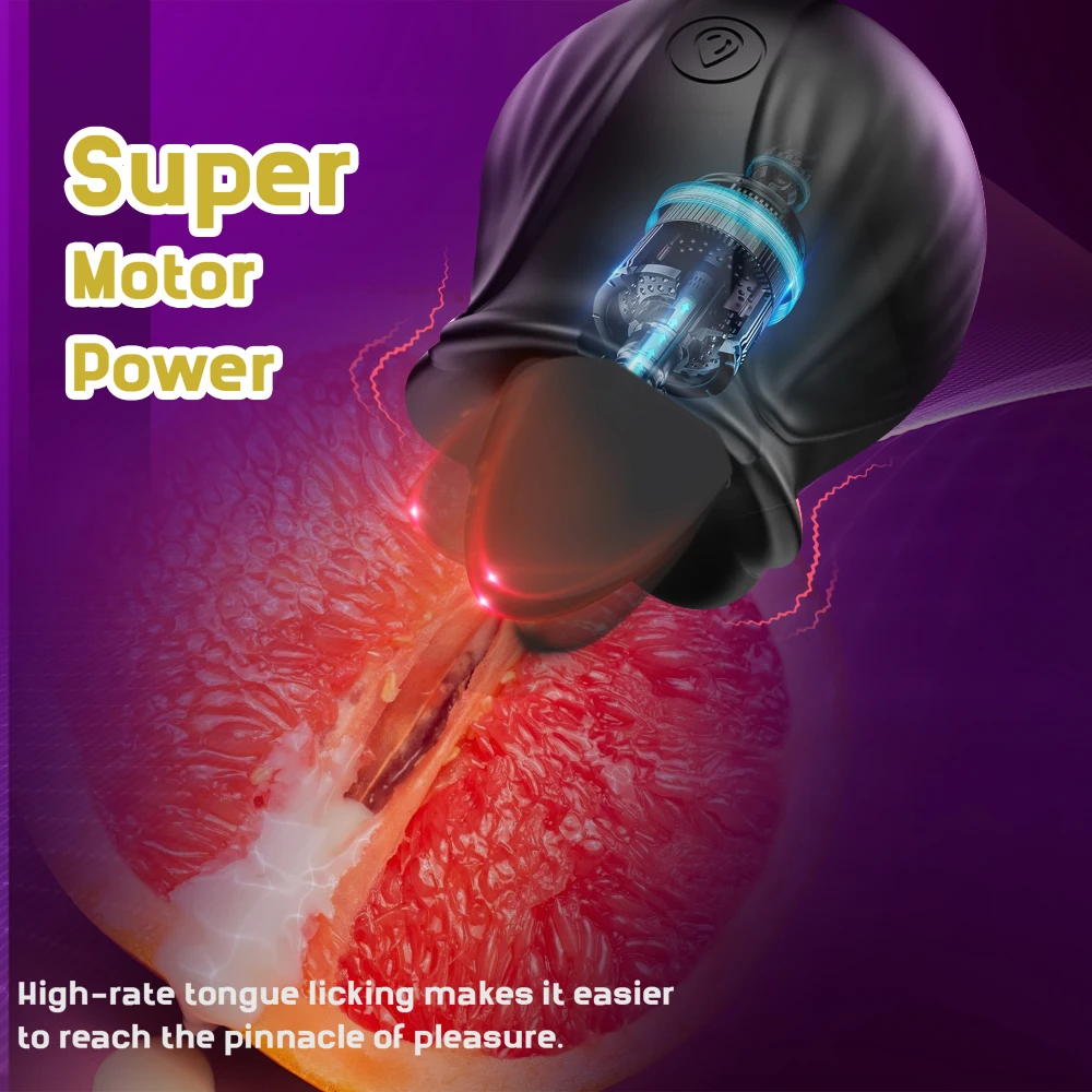 هزاز قوي لعق اللسان للنساء جهاز تحفيز البظر مدلك حلمات الفم الأنثوية البظر تهتز ألعاب جنسية وردية للبالغين #3