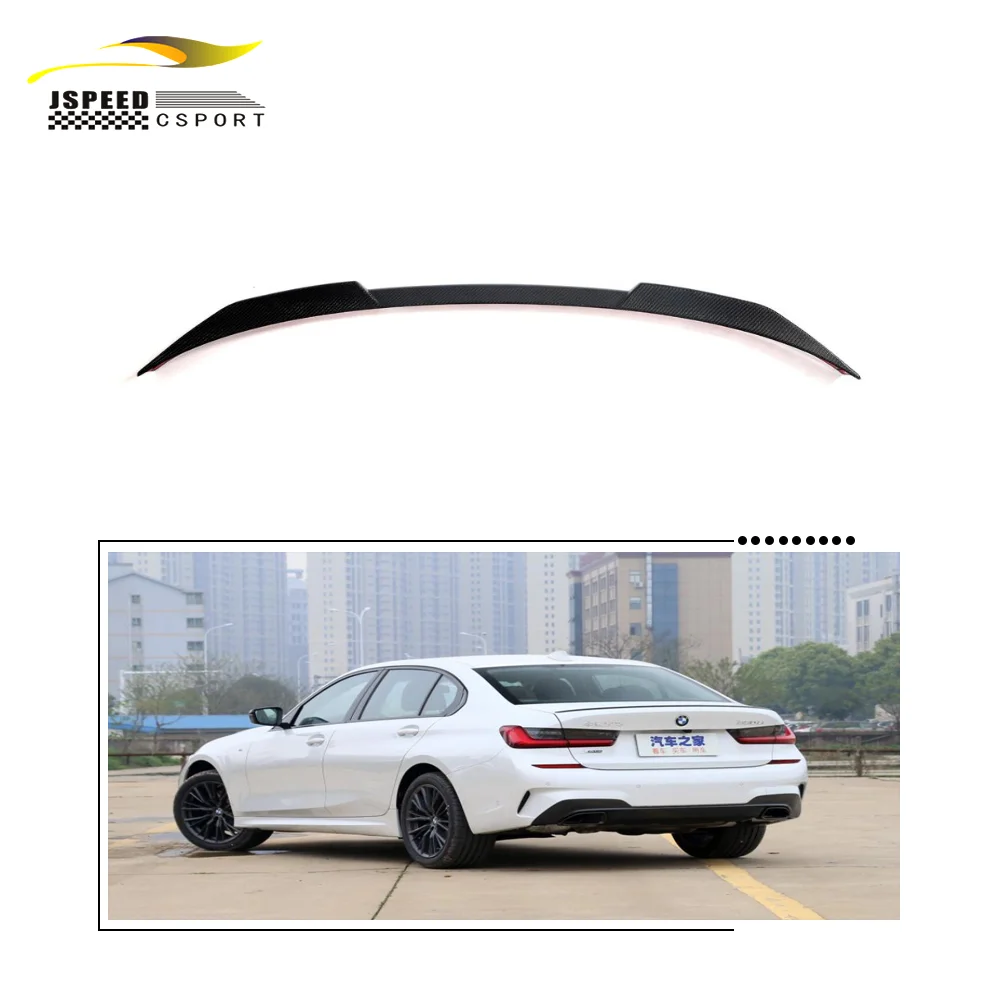 

Suitable for BMW 330I X-DRIVE sedan 2022-2023 Carbon Fiber G20 rear trunk wing Spoiler