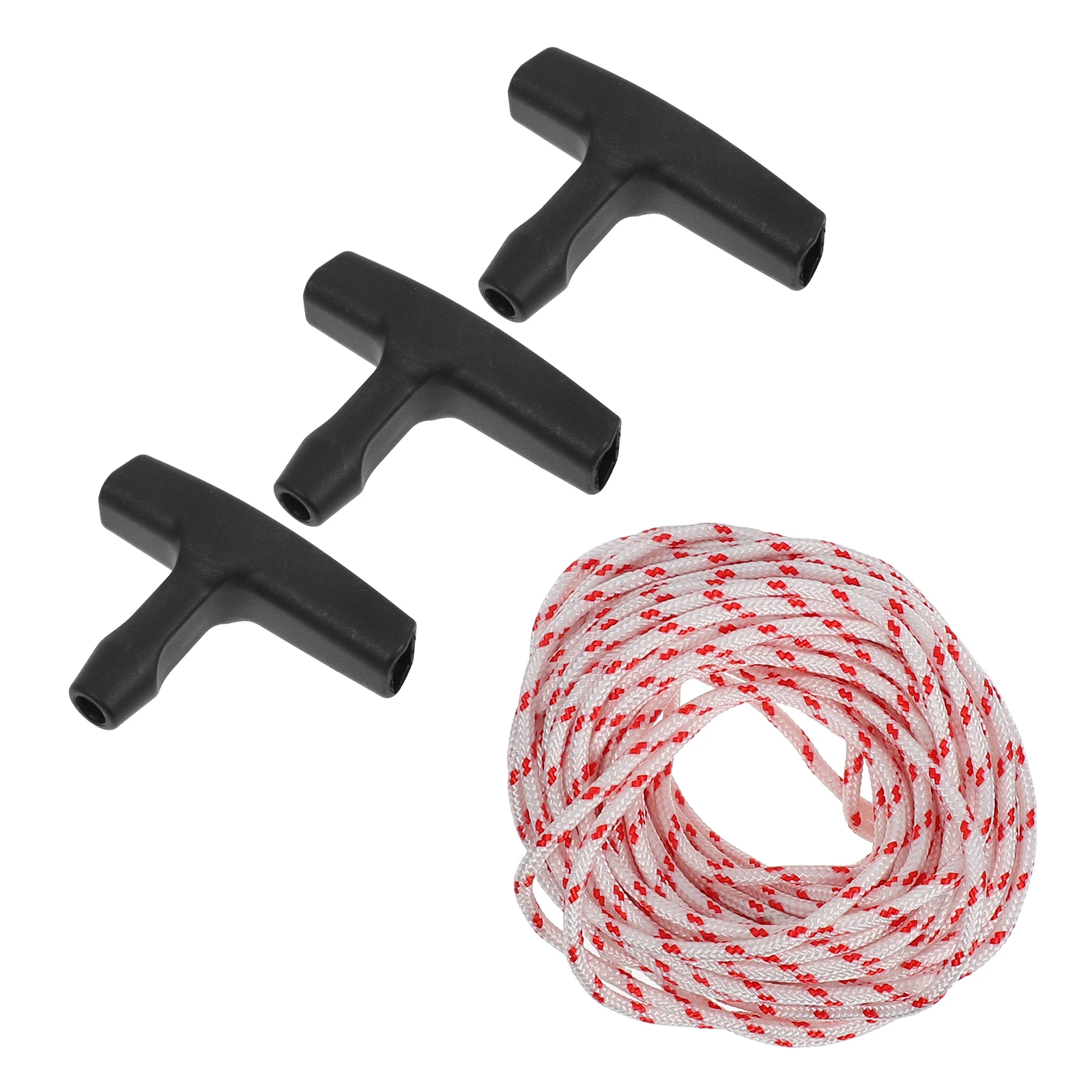 

1 set Lawnmower Starter Handle Cord Durable Polyester Rope Universal Fit Easy Replacement Lawn Mower Pull Cord Wire Pulling Rope