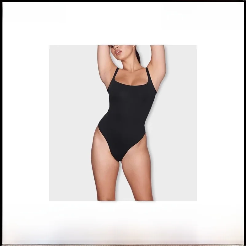 

Spor Women's One-Piece Jumpsuit Slimming Tank Top High Waist ort Pants Polyester Fabric Straight Cut Sweet Sle