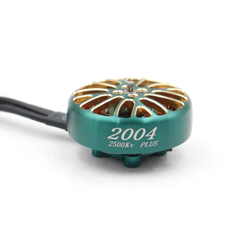 LANNRC 2004 1800kv 2500KV 3000kv 3-6S Lipo Brushless Motor 12x12mm 12N14P for RC FPV 3.5-5 inch Propeller Racing Drone