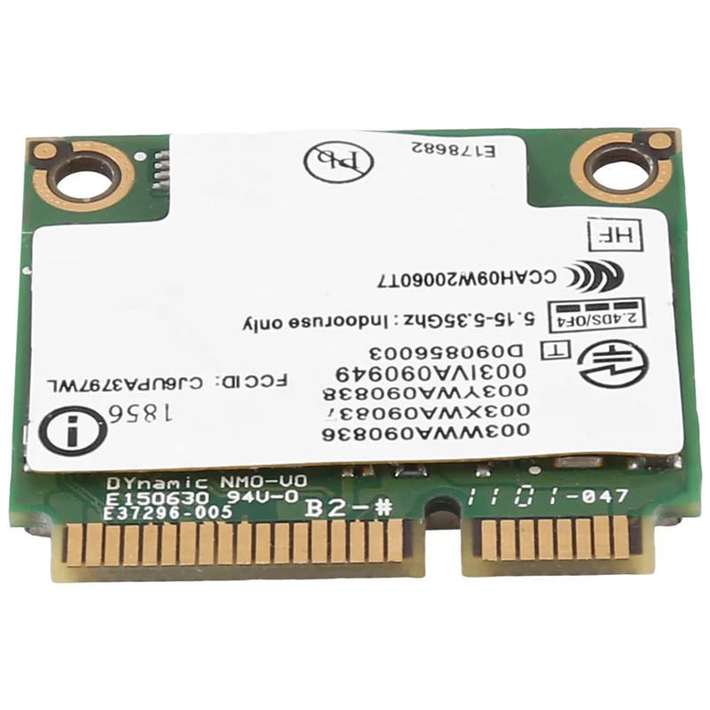 3X 6250AN 622ANXHMW Wifi カード 300Mbps 2.4G & 5G Wifi アダプター Lenovo/Thinkpad Advanced-N 6250 用