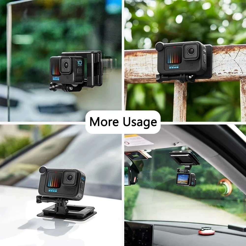 FF-F23 staffa magnetica a sgancio rapido per Insta360 One RS adattatore staffa di rilascio per Gopro 10 DJI Action 2 accessori per fotocamere