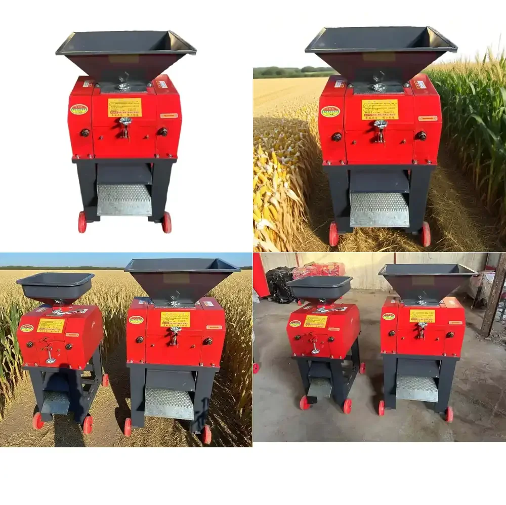 High Capacity Pellet Feed Crusher Machine Wheat Corn Long Life Roller Reliable Feed Mill Processing Machine