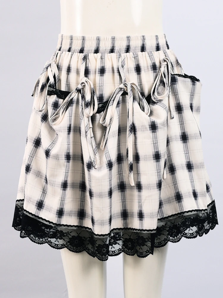 Harajuku Short Skirt New Korean Women High Waist School Girl Pleated Plaid Sexy Mini Skirts Preppy Style Falda Sexy Mujer