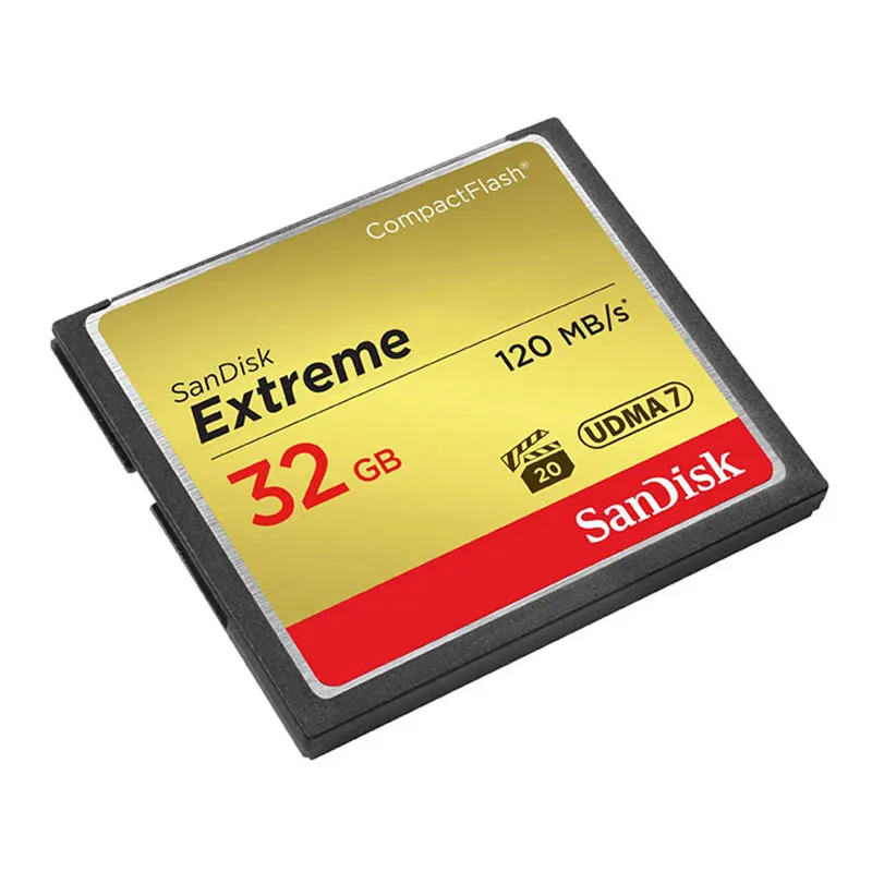Sandisk CompactFlash 32G 64G 128G การ์ดหน่วยความจํา CF 800X ความเร็วสูง Compact Flash CF Card ที่ใช้งานได้กล้องดิจิตอล/กล้อง DSLR