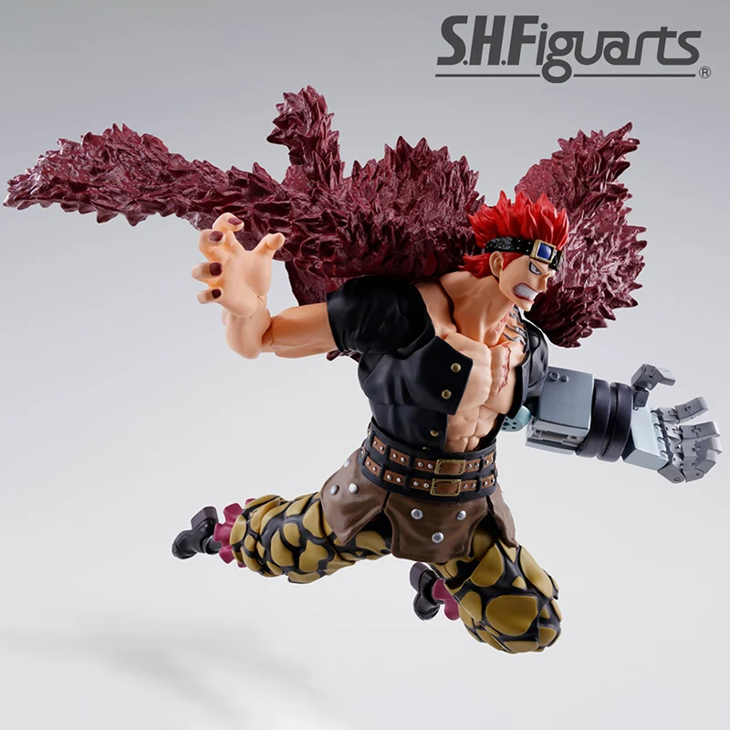 In Stock BANDAI S.H.Figuarts One Piece Eustass Kid -The Raid On Onigashima - Ver. PVC 18CM Anime Action Figures Model Toy