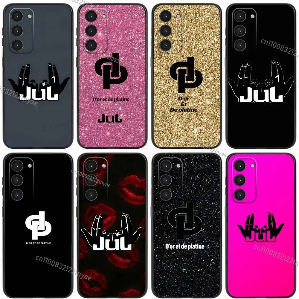

Jul Franch Rapper Phone Case For Samsung Galaxy A20,21s,22,31,32,52,53,72,73,80,91 Soft Liquid Silicone Black Cover