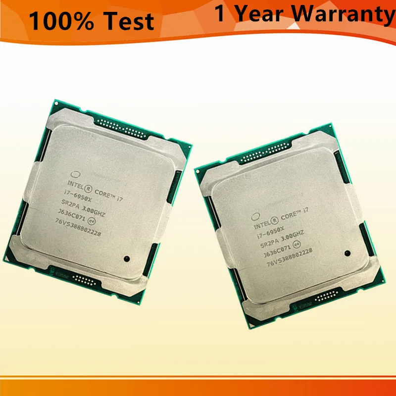 インテル Core i7-6950X CPU 14nm 10 コア 20 スレッド 3.0GHz 25MB