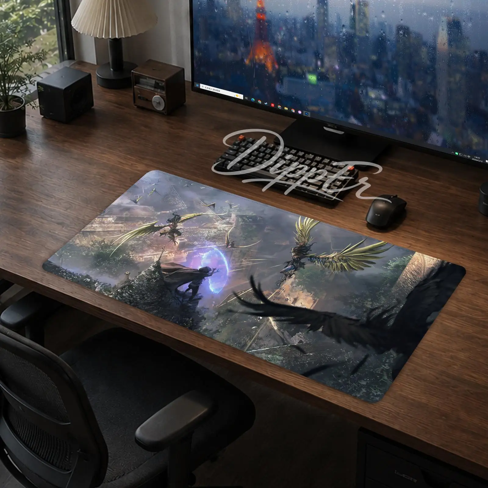 

Forspoken Mouse Pad Gaming office Desk Mat Non-slip Large Mousepad DIY Keyboard Pad stitched edge rubber base