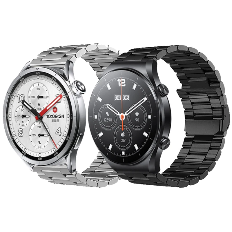 Für Xiaomi Watch S5 S4 S3 S2 S1 Pro 22mm Metallarmband für Xiaomi Watch 2 Pro Mi Watch Color 2 Edelstahlarmbänder.