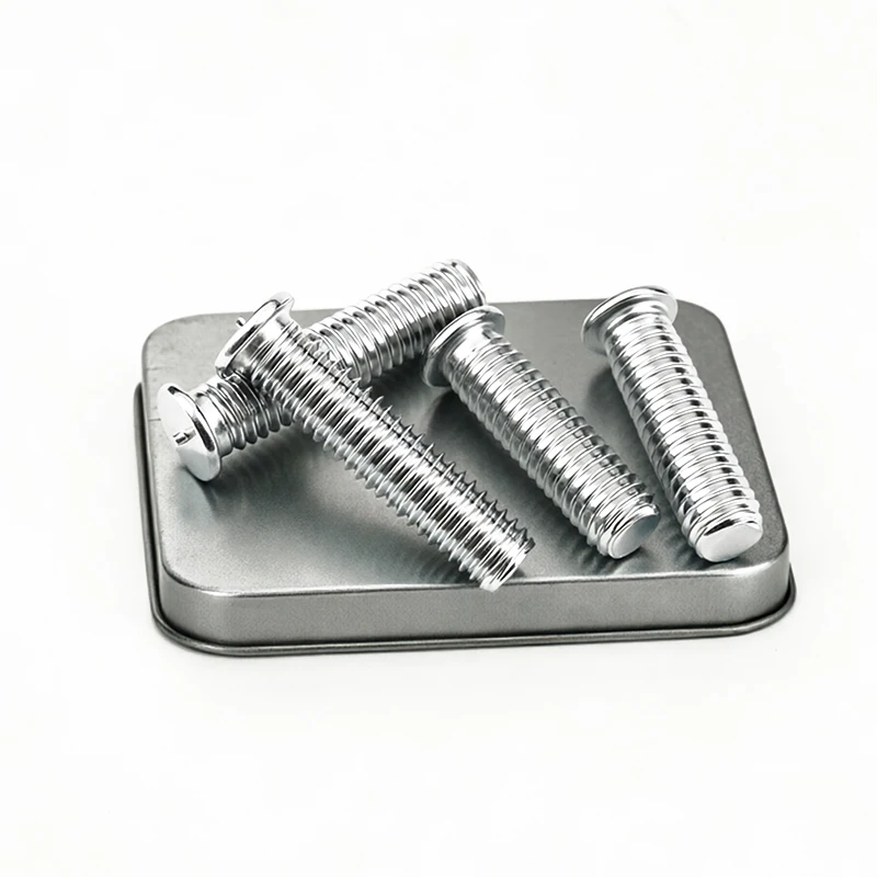ISO 13918 PT CD Weld Stud 304 Stainless Steel, Full Thread Weld Bolt, Welding Screw, M3 M4 M5 M6 M8 Welding Fastener