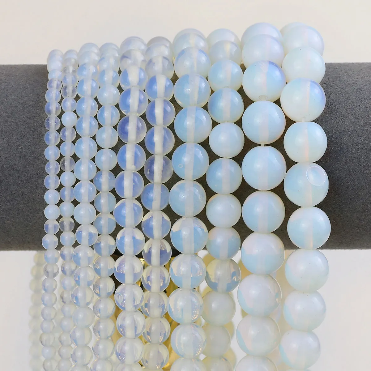 Opalite Natural Stone 4/6/8/10/12MM Round Loose Beads for Jewelry Accessories Handmade Making DIY Bracelet Pendants Earring 15