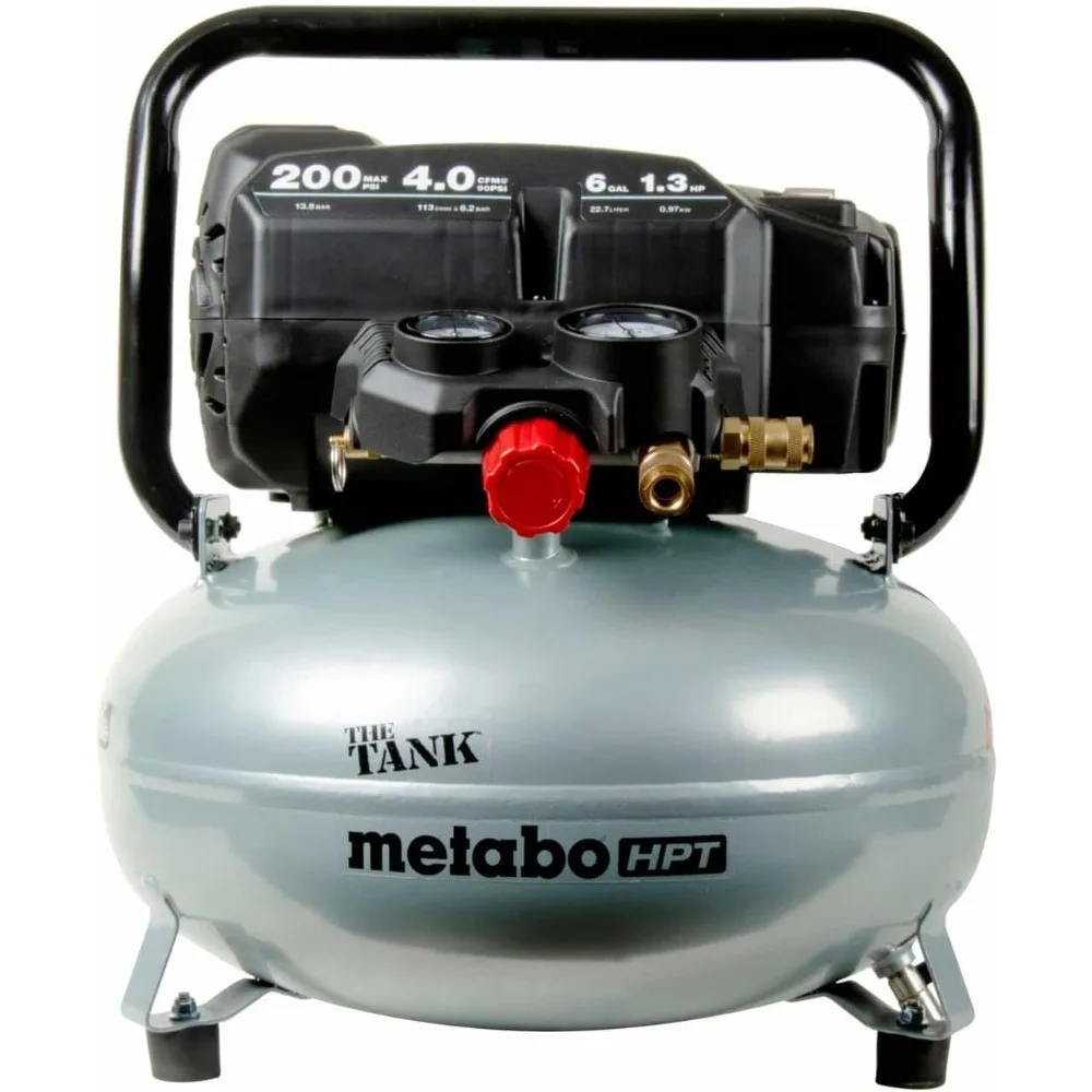 

Air Compressor THE TANK™ 200 PSI 6 Gallon | Pancake | EC914S