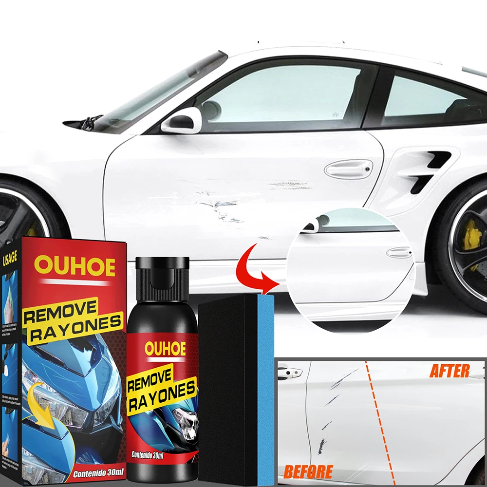 Car Scratch Paint Care Tool Scratch Remover Universal Paint Color Auto Swirl Remover Scratches Repair Polishing Car Paint Repair