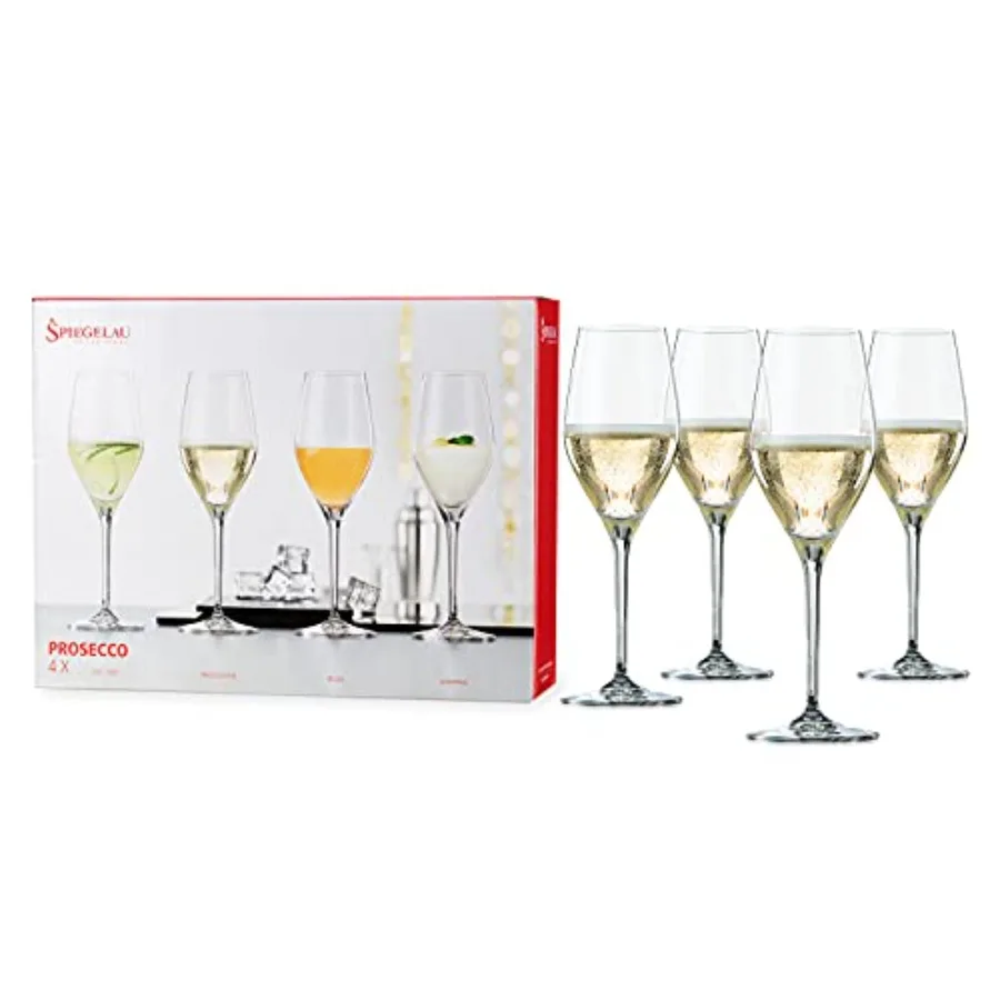 

Sparkling Wine Glasses Crystal Champagne Glasses Elegant Long Stem Glassware for Wedding Gifts Anniversary Celebrations Housewa