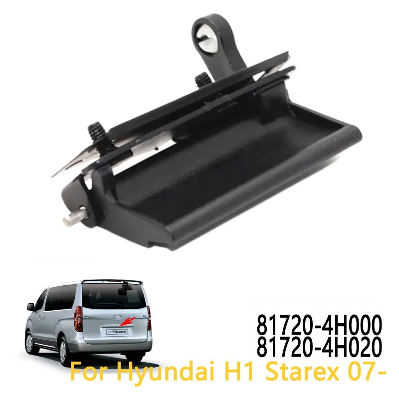 

Tailgate Handle Back Door Handle Compatible with Hyundai Grand Starex H1 2007-2018 81720-4H000 81720-4H020