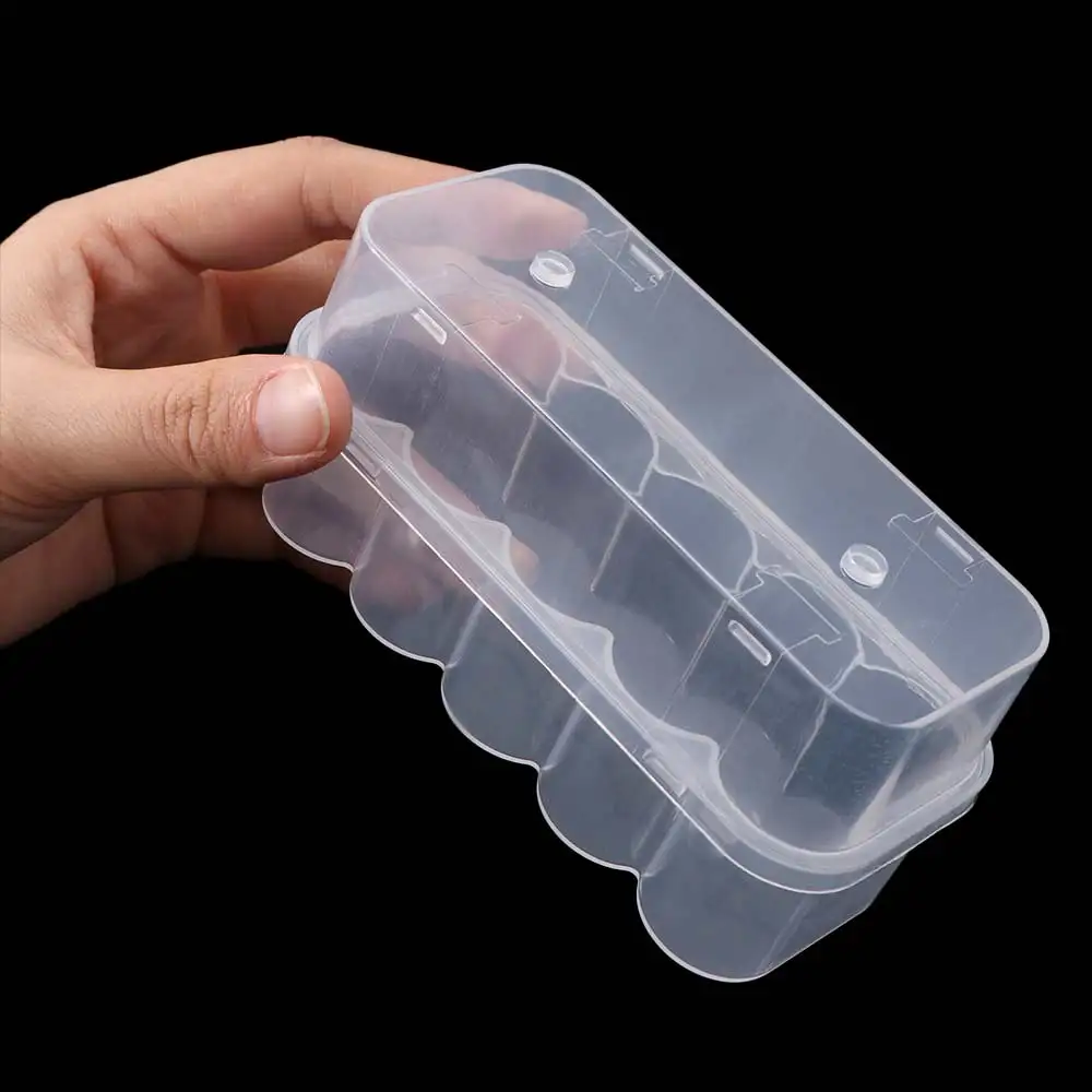 3/5/7/10 ML Insulin Vial Storage Case Transparent 10-Slot Clear Vial Box Plastic Dust-proof Pill Vial Cooling Case