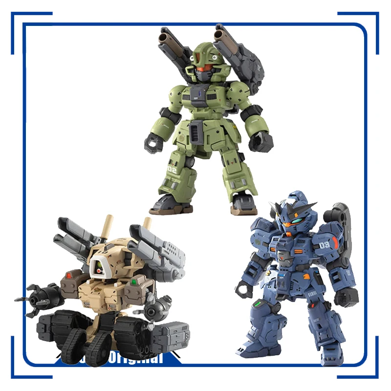 

CSU Canned Squad Unit Mobile Suit RX-78 Team GUNTANK Guncannon Assembly Model Action Toy Figures Gifts